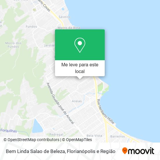 Bem Linda Salao de Beleza mapa