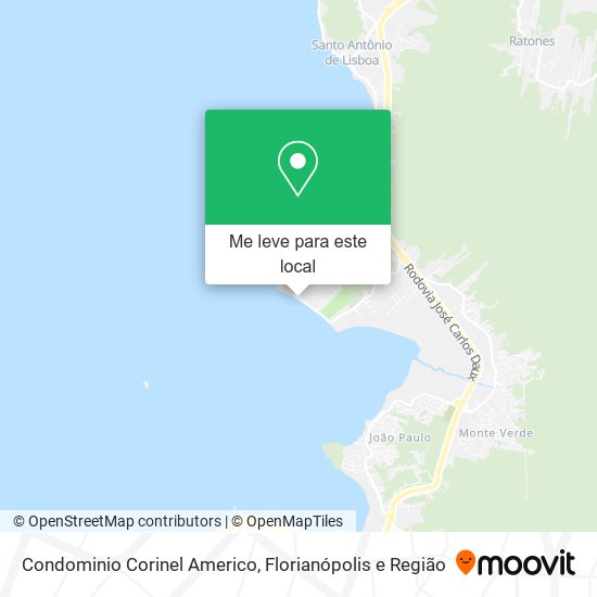 Condominio Corinel Americo mapa