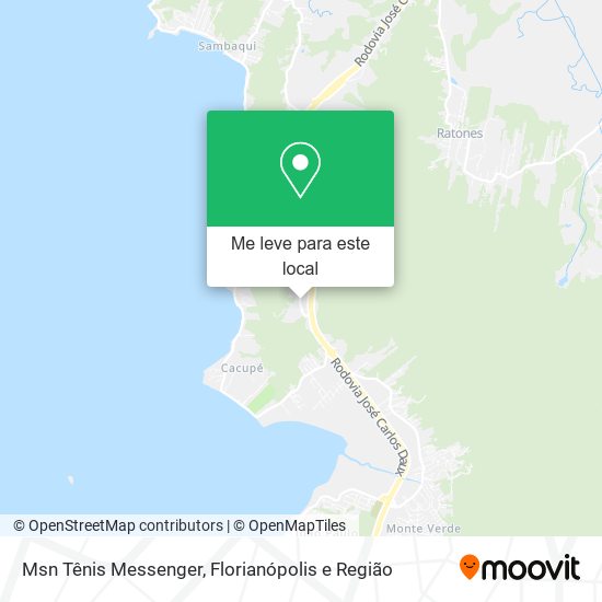 Msn Tênis Messenger mapa