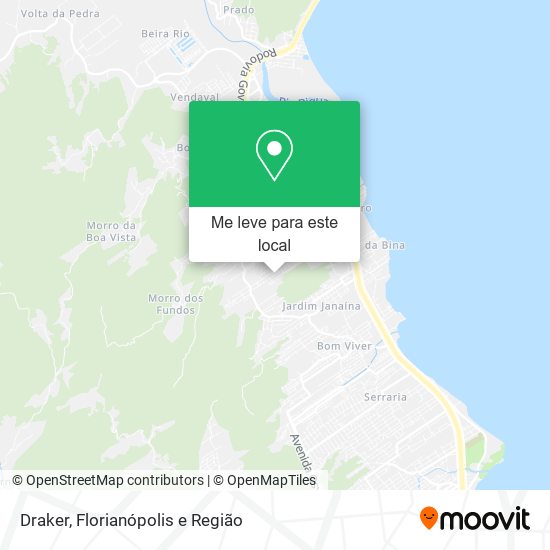 Draker mapa