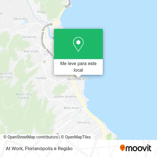 At Work mapa