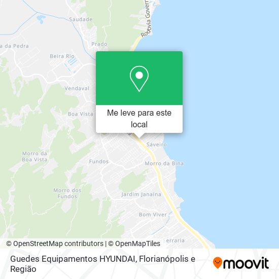 Guedes Equipamentos HYUNDAI mapa
