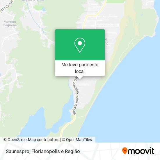Saunespro mapa