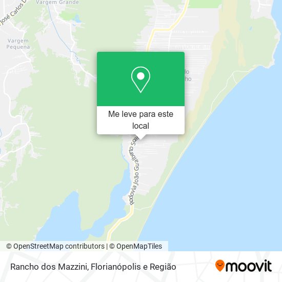 Rancho dos Mazzini mapa
