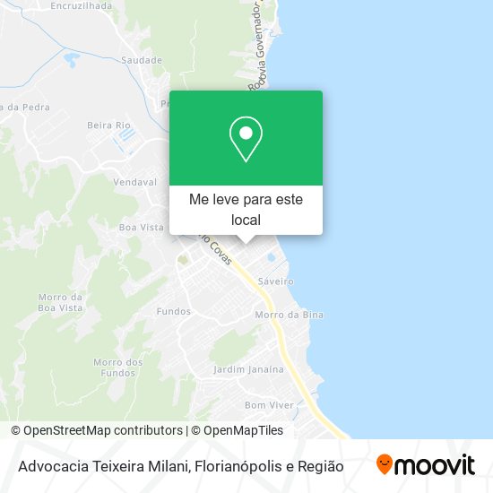 Advocacia Teixeira Milani mapa