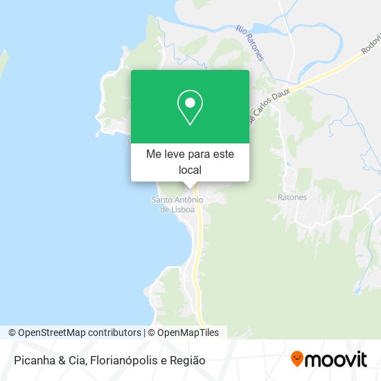 Picanha & Cia mapa