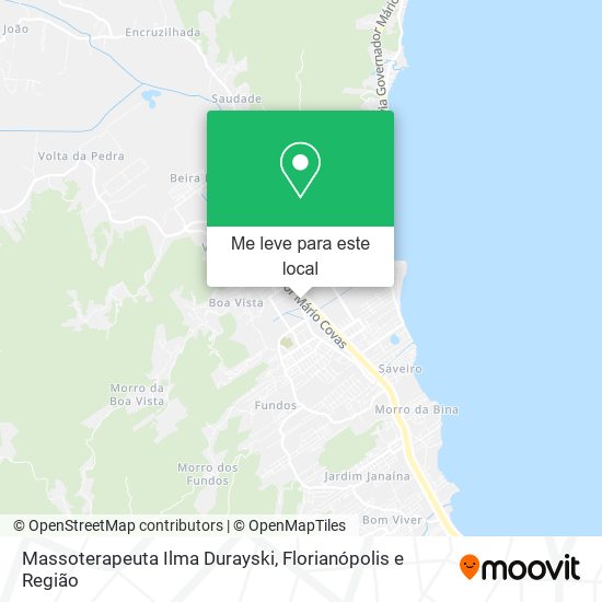 Massoterapeuta Ilma Durayski mapa