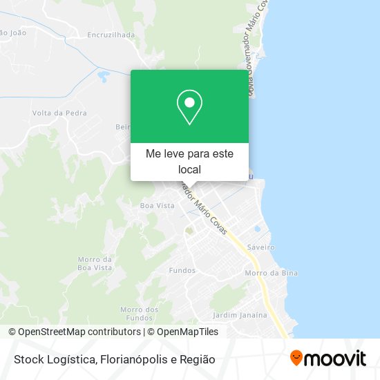 Stock Logística mapa