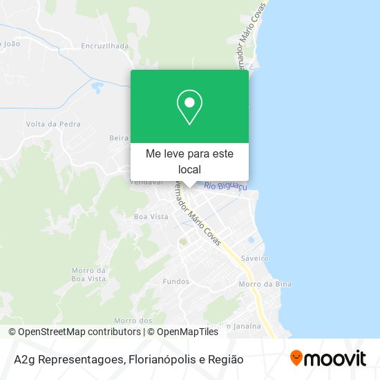 A2g Representagoes mapa