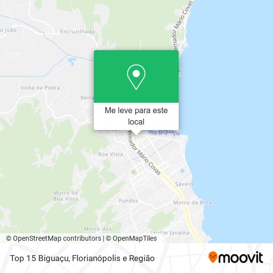 Top 15 Biguaçu mapa