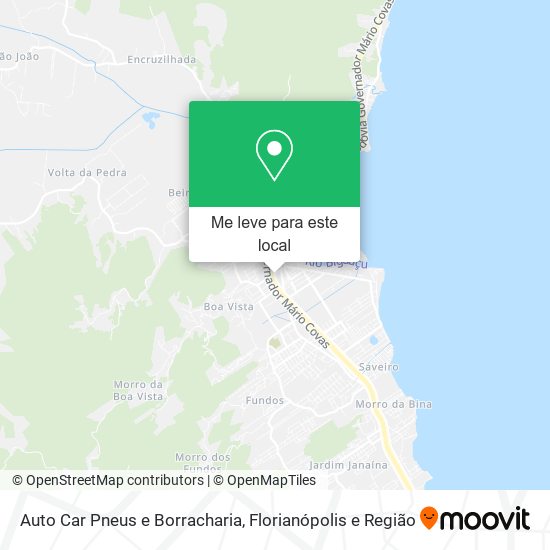 Auto Car Pneus e Borracharia mapa