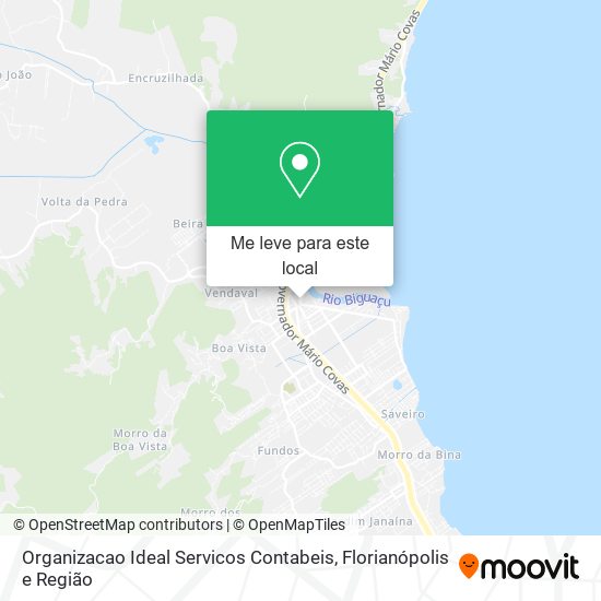 Organizacao Ideal Servicos Contabeis mapa