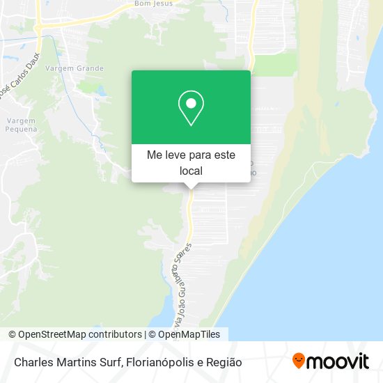 Charles Martins Surf mapa