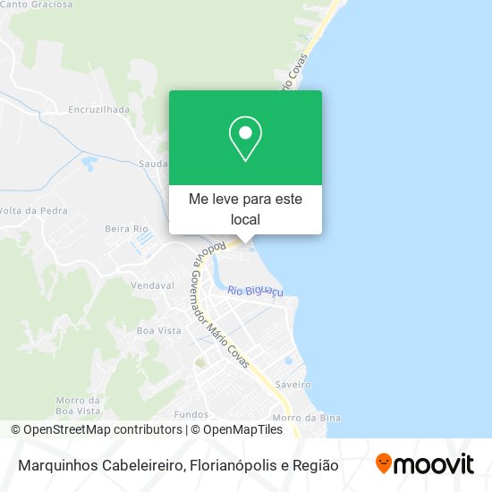 Marquinhos Cabeleireiro mapa