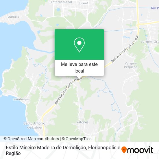 Estilo Mineiro Madeira de Demolição mapa