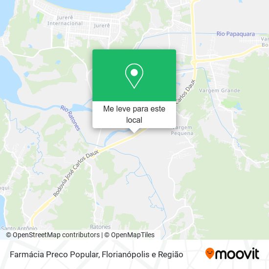 Farmácia Preco Popular mapa