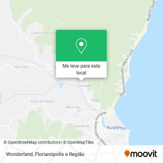 Wonderland mapa