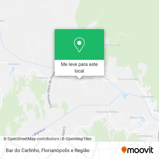 Bar do Carlinho mapa