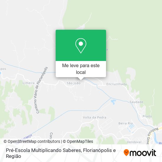 Pré-Escola Multiplicando Saberes mapa