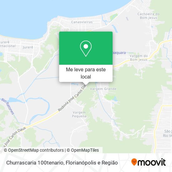 Churrascaria 100tenario mapa