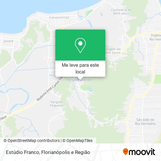 Estúdio Franco mapa