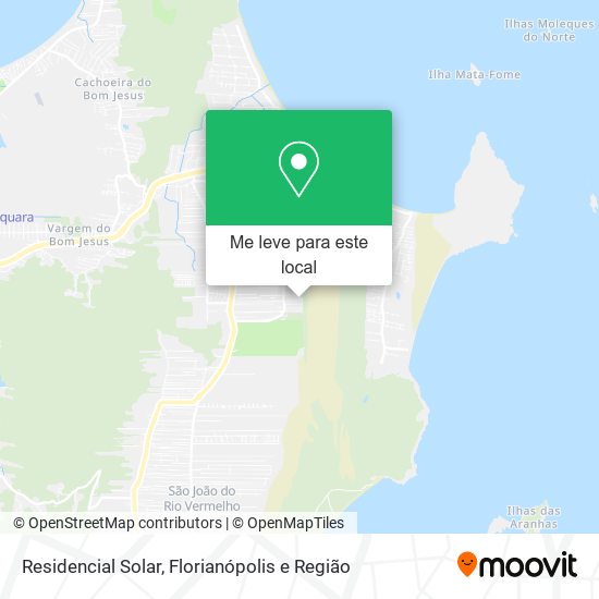 Residencial Solar mapa