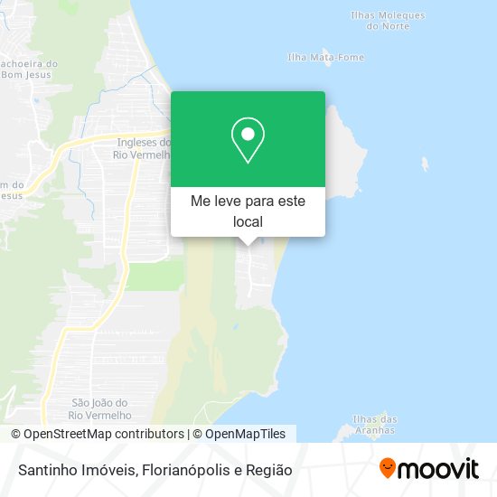 Santinho Imóveis mapa