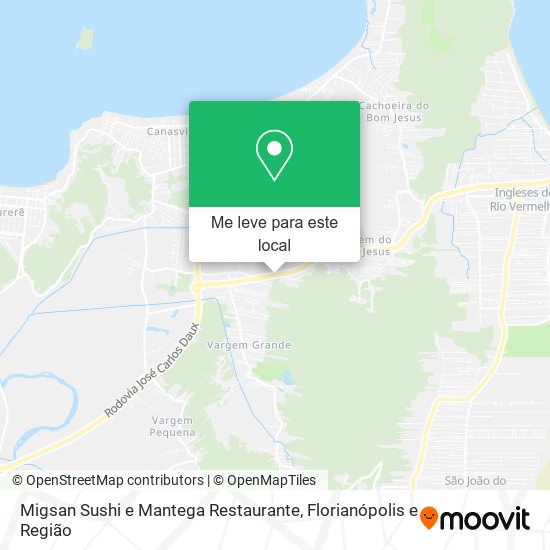 Migsan Sushi e Mantega Restaurante mapa