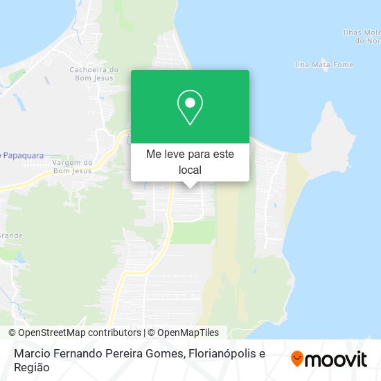 Marcio Fernando Pereira Gomes mapa