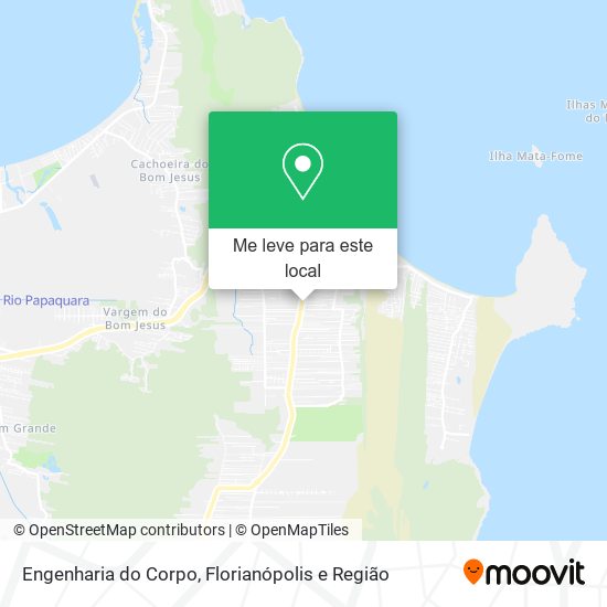 Engenharia do Corpo mapa