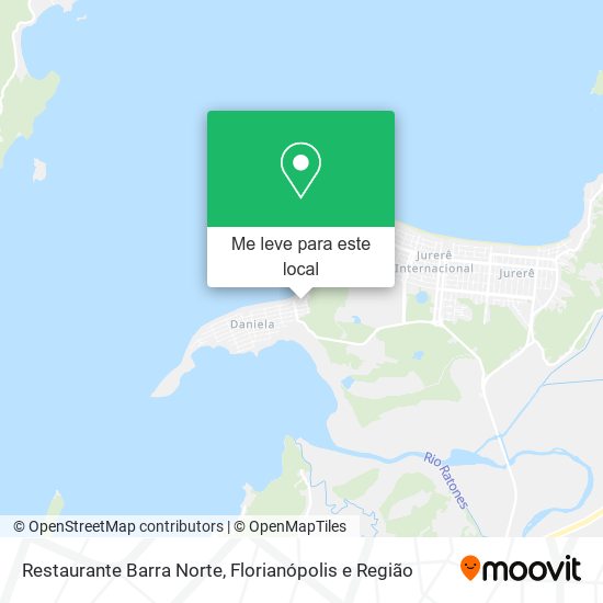 Restaurante Barra Norte mapa