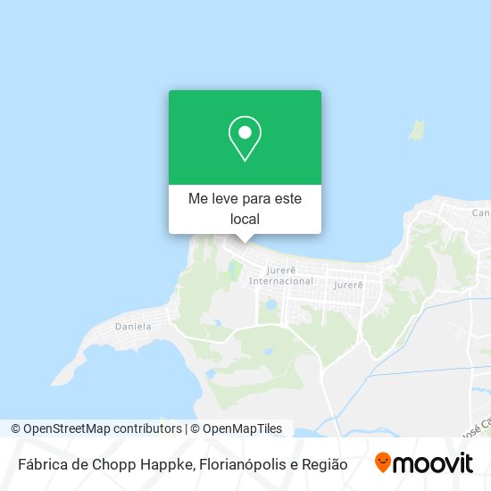 Fábrica de Chopp Happke mapa