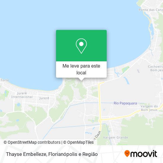 Thayse Embelleze mapa
