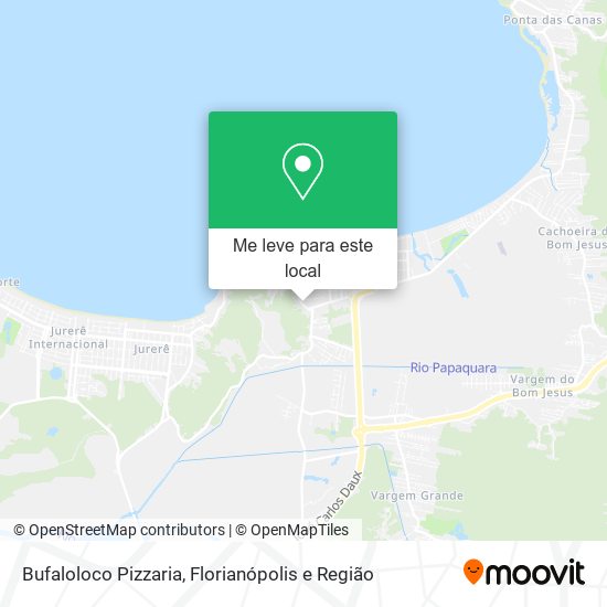 Bufaloloco Pizzaria mapa