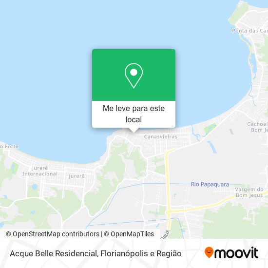 Acque Belle Residencial mapa