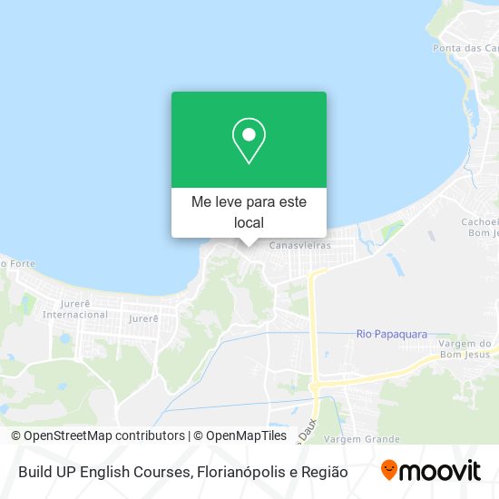 Build UP English Courses mapa
