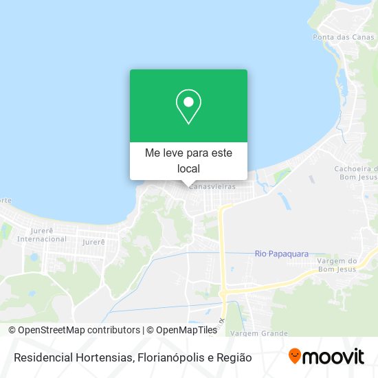 Residencial Hortensias mapa