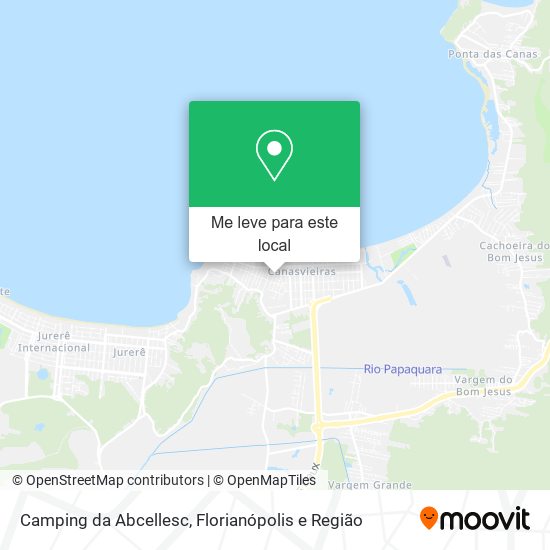 Camping da Abcellesc mapa