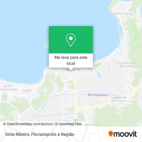 Sirlei Ribeiro mapa