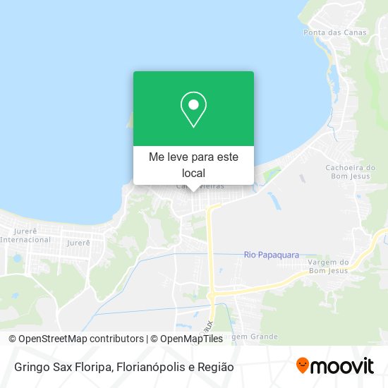 Gringo Sax Floripa mapa