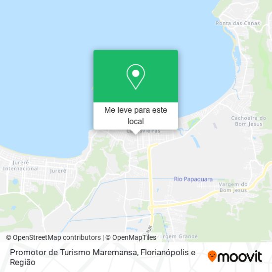 Promotor de Turismo Maremansa mapa