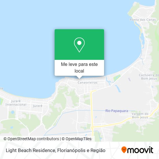 Light Beach Residence mapa