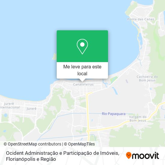 Ocident Administração e Participação de Imóveis mapa