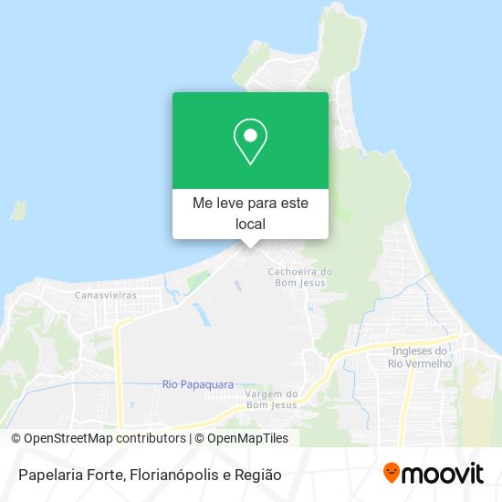 Papelaria Forte mapa