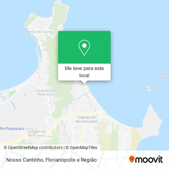 Nosso Cantinho mapa