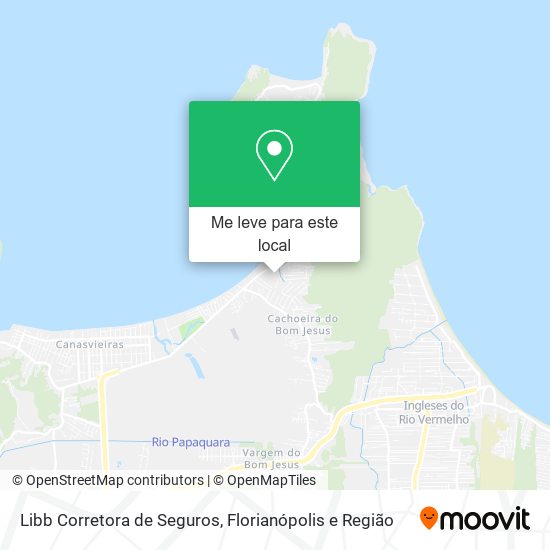 Libb Corretora de Seguros mapa