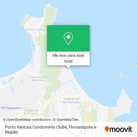 Porto Ventura Condominio Clube mapa