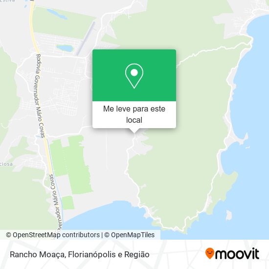 Rancho Moaça mapa