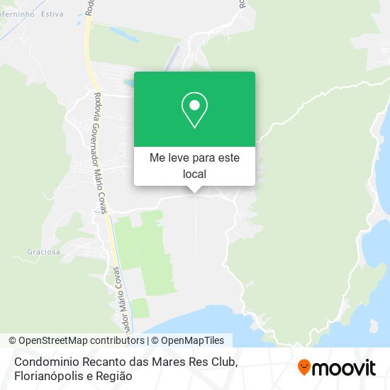 Condominio Recanto das Mares Res Club mapa