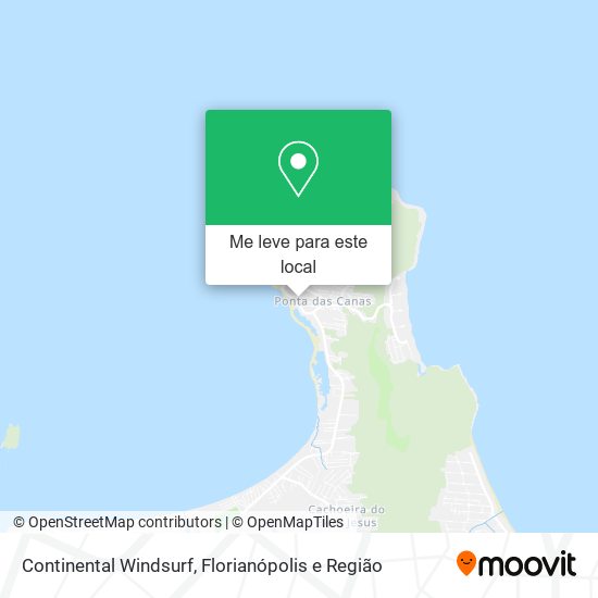 Continental Windsurf mapa